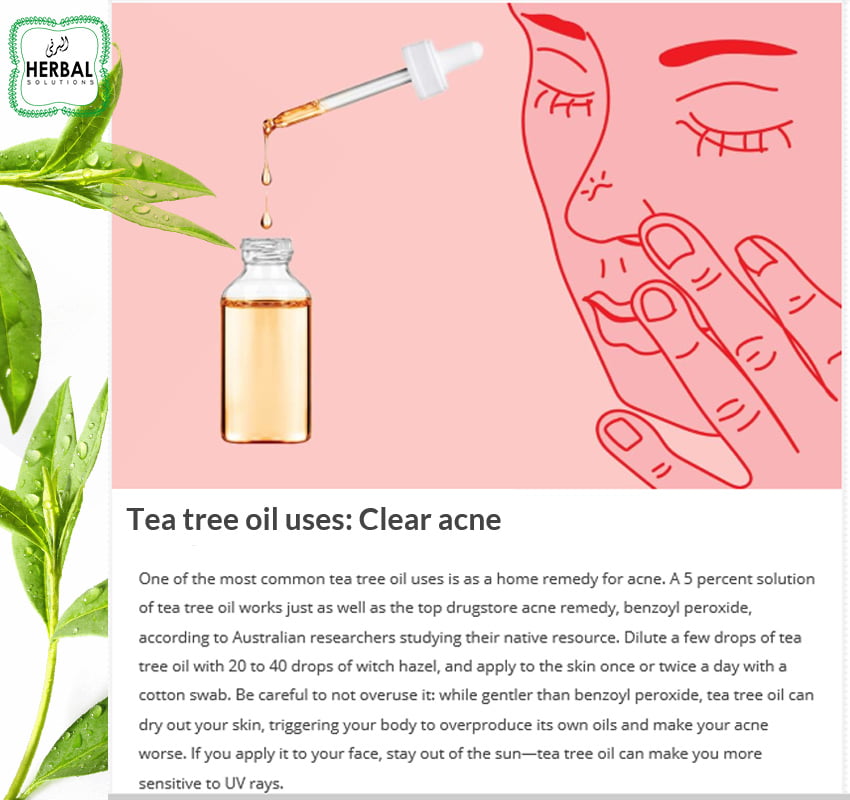 Tea Tree Essential Oil Pure & Natural - Al Barni